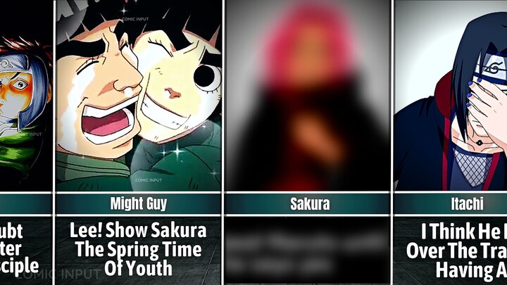Everyone's Reaction If Sasuke Rejected Sakura || Naruto