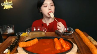 Kimbap, mực chiên khổng lồ,... phần 6 #mukbang