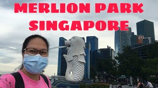 MERLION PARK SINGAPORE || THE VIEWS AROUND THE MERLION PARK || LETS TAKE A LOOKED