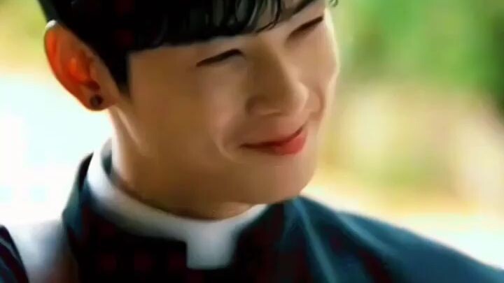 Lee Dong Min as Father Yohan in Island