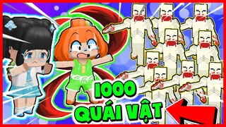 NOOB KAMUI KHÁM PHÁ NHÀ TÙ 1000 CON QUÁI VẬT ĐÁNG SỢ VỚI MÈO SIMMY TRONG MINI WORLD #1 | BỘ ĐÔI CUTE