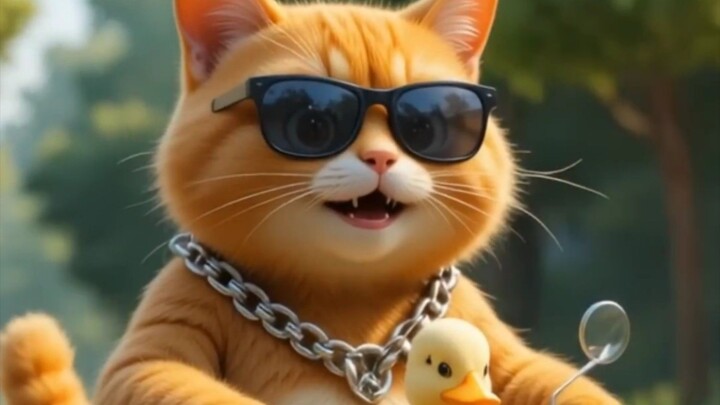 Al animation cat video #cat #pets #3danimation #wildlife#funny#animallife
