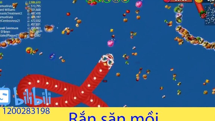 Kỳ lân giun lên 3 triệu điểm rồi ae #game