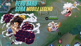 nyobain hero baru SORA, dibuat khusus  cobal sama ONEPIECE