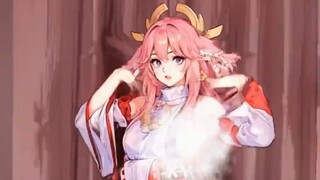 Apakah serangan acak rubah melukai hatimu? (versi AI) |. Genshin Impact |