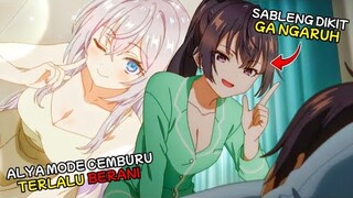 Alya pas CEMBURU terlalu BERANI‼️Yuki ternyata Adiknya Masachika ⁉️ - Alur Cerita Anime Roshidere