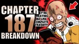 Saitama Learns the Dark Secret of the Association... / One Punch Man Chapter 187