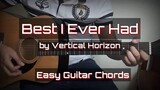 Best I Ever Had - Vertical Horizon Guitar Chords (Easy Chords) (Guitar Tutorial)
