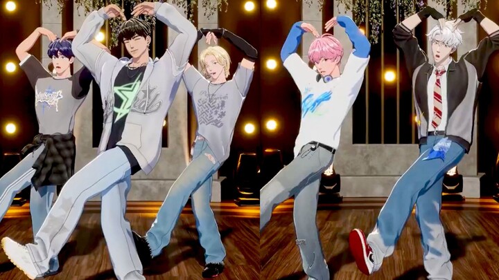 【PLAVE】250807 💙💜🩷❤️🖤 Venue101 MC Hamaiku’s new song “love10 (rabuten)” dance challenge