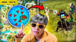 FREE FIRE | Toàn HEADSHOT, dùng CHẢO lấy TOP 1, chỉ BẮN Ở VÙNG XANH cũng KHÔNG LÀM KHÓ được Heavy