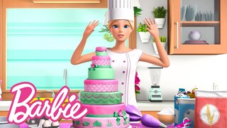 Barbie Vlogger Series | TANTANGAN MEMBUAT KUE TANPA RESEP | @Barbie Bahasa