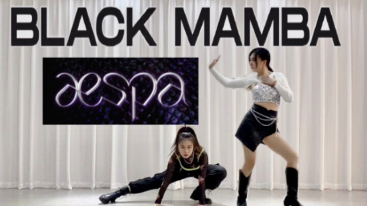 การเต้นคัฟเวอร์เพลงเปิดตัว Black Mamba ของเกิร์ลกรุปวงใหม่จากเอสเอ็ม aespa พร้อมเทียบภาพคู่บนหน้าจอ