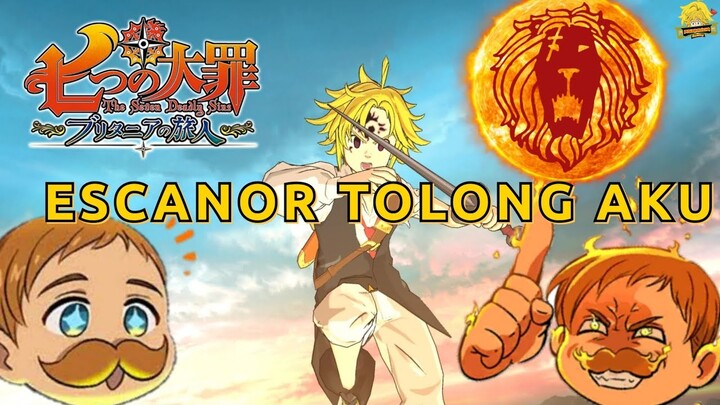 Seven Deadly Sins Grand Cross Indonesia GACHA TIME ESCANOR DATANG ESCANOR DATANG HOKINYA DATANG