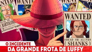 ESSE É O INCIDENTE LENDÁRIO DA FROTA DOS CHAPÉUS DE PALHA- LUFFY VS SHANKS A MAIOR LUTA DE ONE PIECE