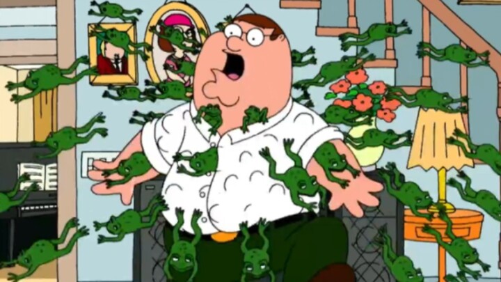 [Family Guy] S2E9 Pete hampir menjadi Dewa Kota Kerang hanya karena Chris mengidap tumor dan radang 