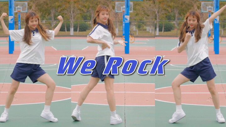 青春活力校园校服翻跳青春有你3We Rock主题曲挑战