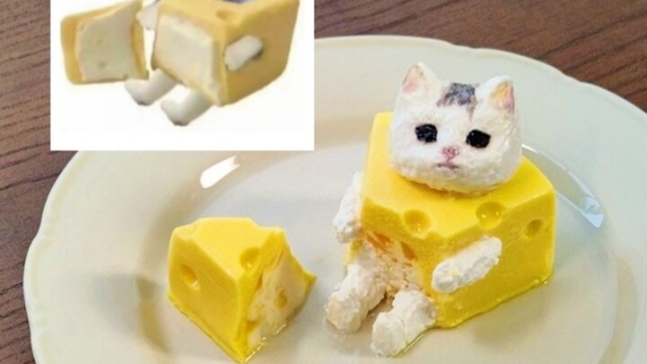 Cat Meme Food | I’ve Turned Into a Piece of Cheese, Meow 🧀