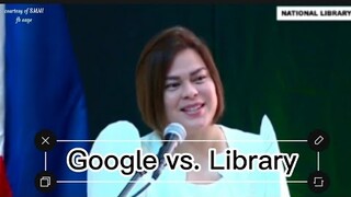 VP SARA at 32nd LIBRARY and INFORMATION SERVICE MONTH | NATIONAL LIBRARY #vpsaraduterte #saraduterte