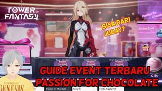 EVENT TERBARU PASSION FOR CHOCOLATE TOWER OF FANTASY