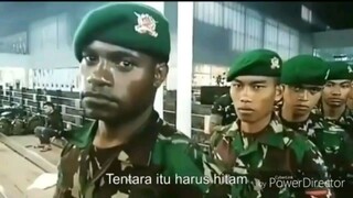 tentara itu harus hitam