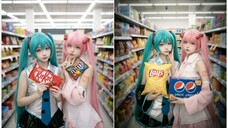 Hatsune Miku - 🌸 Miku Twins 💗💚