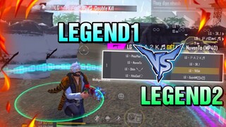 Free Fire | Trận Đấu Kinh Điển Của Quân Đoàn Legend 1 Vs Legend 2