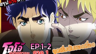 [สรุปบ๊างบาง] JOJO ภาคที่ 1 EP.1-2 จุดเริ่มต้นของเรื่องราวในตระกูล Joestar