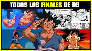 TODOS LOS FINALES OFICIALES QUE EXISTEN PARA DRAGON BALL | DRAGON BALL SUPER | Z | GT | AF | ANZU361