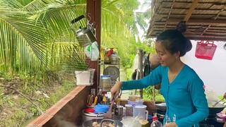 Chiều Mưa Thưởng Thức Gà Vườn Hầm Măng Tre Nóng Hổi Cùng Gia Đình | NĐMT#299