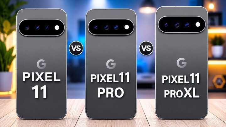 Google Pixel 11 Vs Pixel 11 Pro Vs Pixel 11 Pro XL Full Specs Review