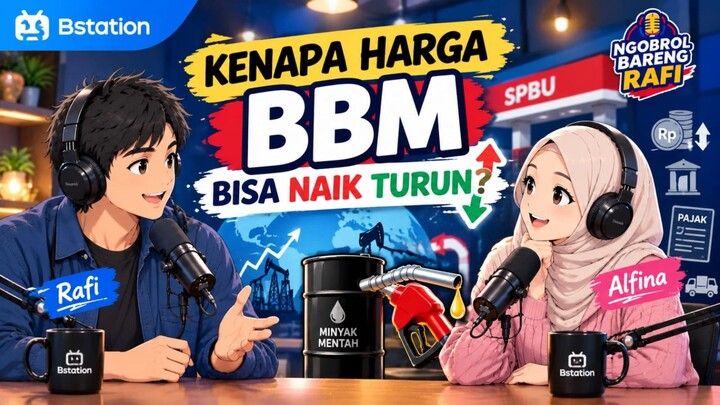 Kenapa Harga BBM Bisa Naik Turun? | Ngobrol Bareng Rafi & Alfina