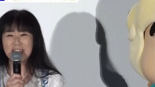 Crayon Shin-chan Nohara family voice actors interact on the spot