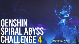 GENSHIN SPIRAL ABYSS CHALLENGE 4 | 2.7 Genshin Impact