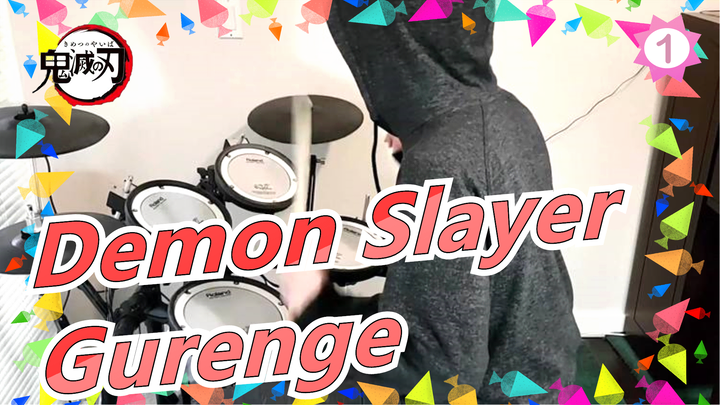 [Demon Slayer] Drums Performance Of Demon Slayer's Theme Song - Gurenge_1