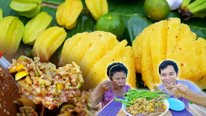 ตำกล้วยตานีเครื่องแน่นๆ | อร่อยนัวร์