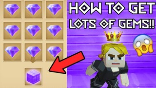 HOW TO GET LOTS OF GEMS IN SKYBLOCK || BLOCKMAN GO