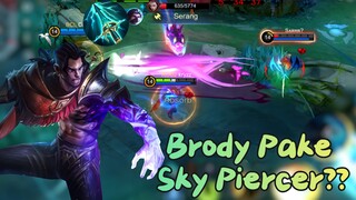 Brody Pake Sky Piercer Over Power?? | The Best Gameplay Brody Gameplay, Best Build and Emblem Brody