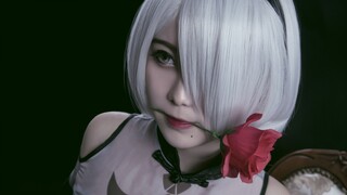 [Cosplay] Miss 2B di "Nier: Automata", apakah Anda mimisan saat membuka cheongsam hingga ke pinggang