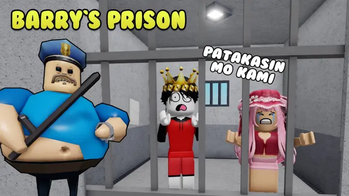 Barry's Prison - NAKULONG kami ni CRUSH 😂 ft. SheyyynPlayz  || Roblox Tagalog
