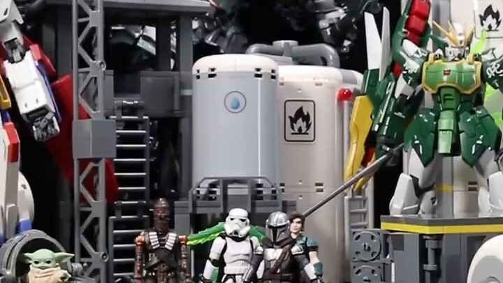 [OB Official Review] How can a model toy be without a scene? Quick review of industrial facility sce
