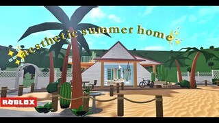 Bloxburg - Summer Beach Home