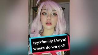 Where you wanna go? spyxfamily anyaforger anya anyacosplay anyaforgercosplay spyxfamilycosplay cosp