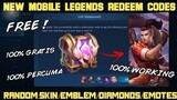 NEW MOBILE LEGENDS REDEEM CODES AS OF October 17, 2021