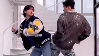 【AIKI】娇羞小可爱姜惠仁与Henry刘宪华一起的moonlight 舞蹈challenge~