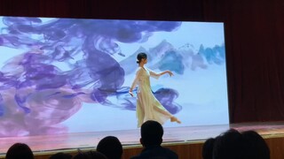 Tianjin University of Science and Technology Dance Competition Classical Dance "Into the Painting of