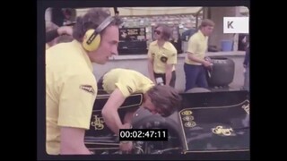 1970s UK Brands Hatch F1 Race  JPS Pits