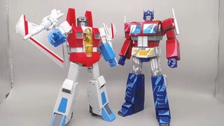 Hướng dẫn bạn từng bước cách biến hình thành Iron Star, thiết kế khó nhất, Transformers DS Starscrea