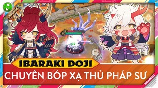 Onmyoji Arena | Chia sẻ cách lên đồ và cách bóp của Ibaraki Doji, xạ thủ pháp sư thấy chạy mất dép