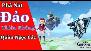 Đảo thiên không quần ngọc các genshin lmpatc main tự tay phá hoại #kleeSói #genshin