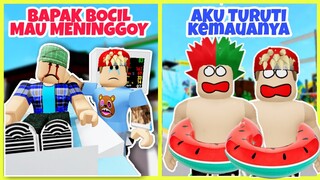 AKU TURUTI KEMAUAN TERAKHIR BAPAK BOCIL (BROOKHAVEN) ROBLOX INDONESIA